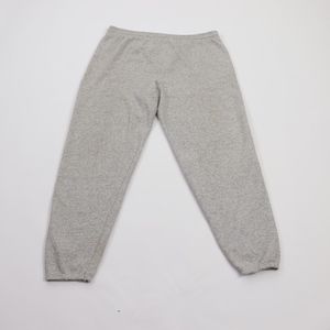 80s Soffe Mens Large Blank Sweatpants Joggers Gray